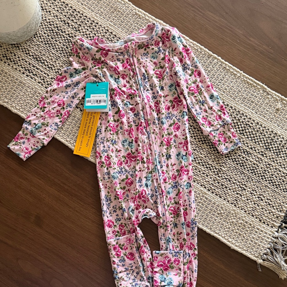 NWT Posh Peanut 18-24 Zip Pajamas